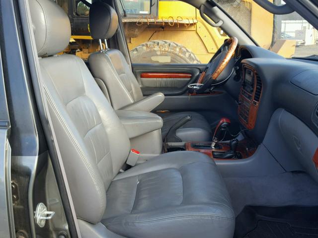 JT6HT00W2Y0091337 - 2000 LEXUS LX 470 GRAY photo 5