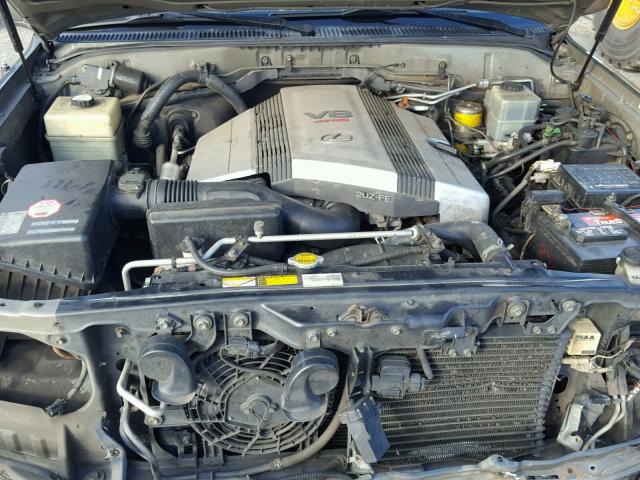 JT6HT00W2Y0091337 - 2000 LEXUS LX 470 GRAY photo 7