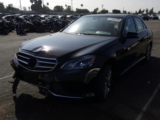 WDDHF5KBXGB277210 - 2016 MERCEDES-BENZ E 350 BLACK photo 2