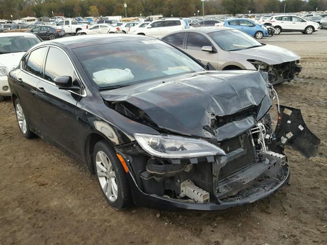 1C3CCCAB1FN646119 - 2015 CHRYSLER 200 LIMITE BLACK photo 1