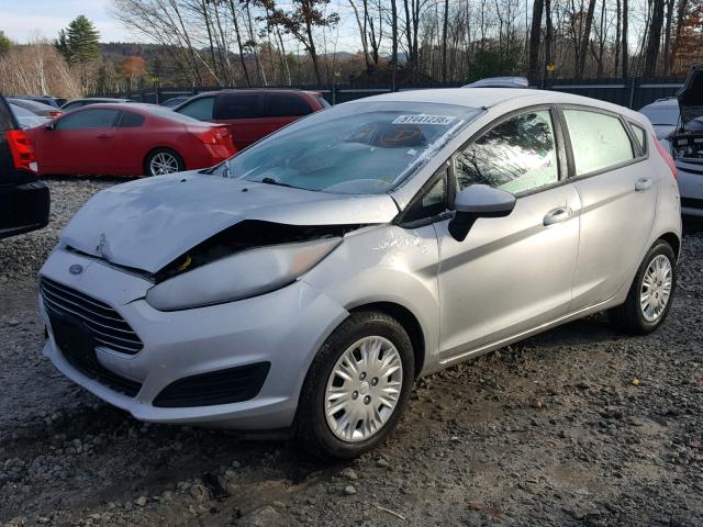 3FADP4TJ4EM120449 - 2014 FORD FIESTA S SILVER photo 2