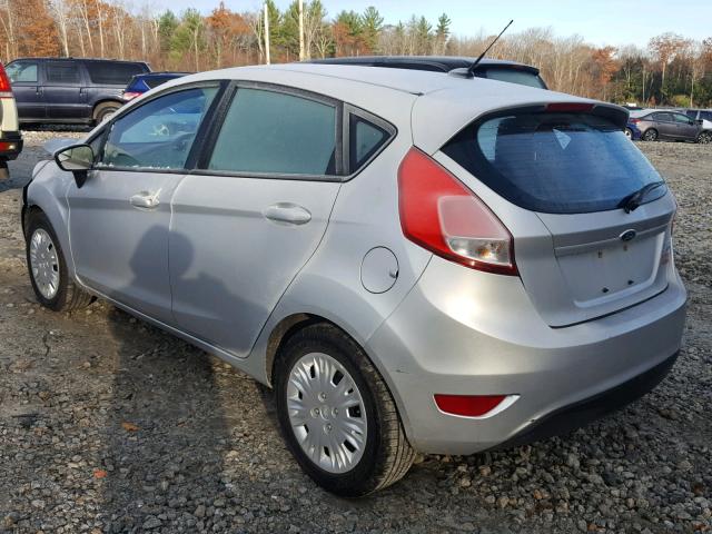 3FADP4TJ4EM120449 - 2014 FORD FIESTA S SILVER photo 3