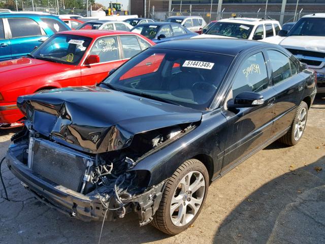 YV1RH592192731792 - 2009 VOLVO S60 2.5T BLACK photo 2