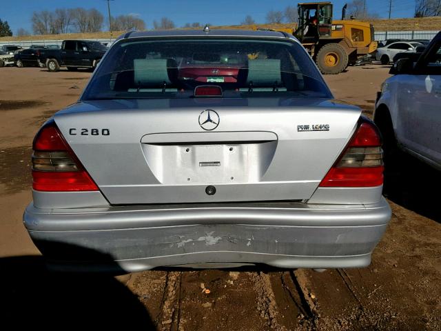 WDBHA29G8YA838258 - 2000 MERCEDES-BENZ C 280 SILVER photo 9