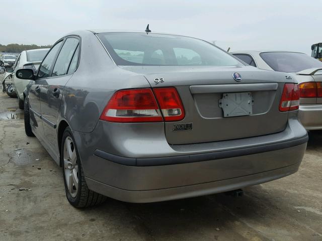 YS3FD45Y741027399 - 2004 SAAB 9-3 ARC GRAY photo 3