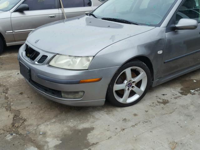 YS3FD45Y741027399 - 2004 SAAB 9-3 ARC GRAY photo 9