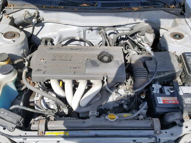 2T1BR12E6YC265388 - 2000 TOYOTA COROLLA VE SILVER photo 7