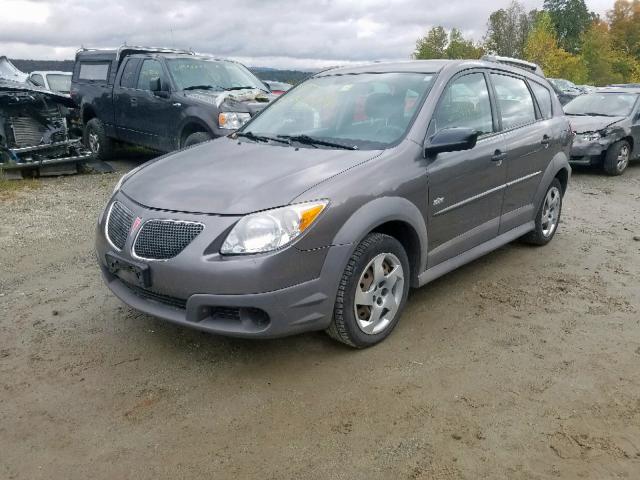 5Y2SL65817Z436105 - 2007 PONTIAC VIBE GRAY photo 2