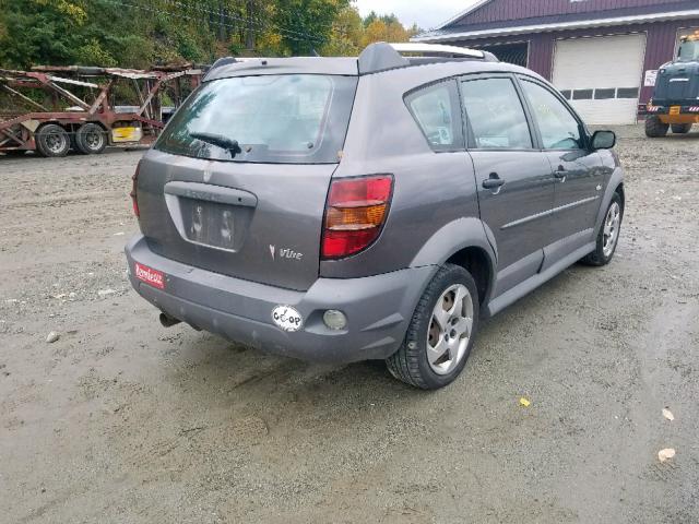 5Y2SL65817Z436105 - 2007 PONTIAC VIBE GRAY photo 4