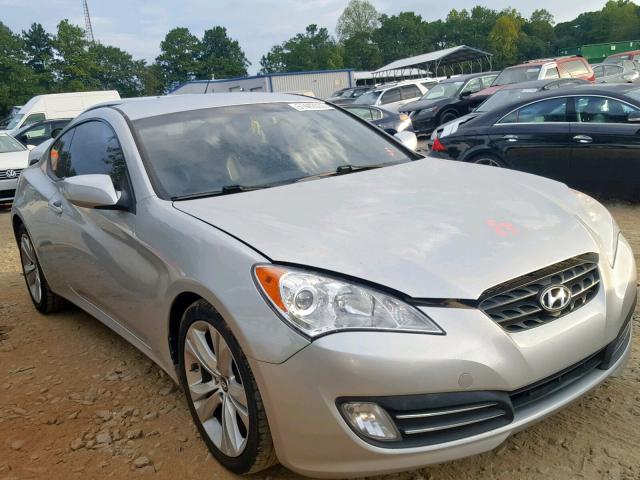 KMHHU6KH8AU011895 - 2010 HYUNDAI GENESIS CO SILVER photo 1