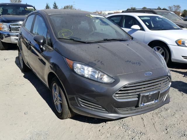 3FADP4EJ9HM126541 - 2017 FORD FIESTA SE GRAY photo 1