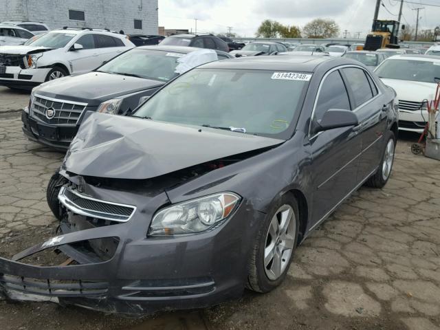 1G1ZC5E13BF307846 - 2011 CHEVROLET MALIBU 1LT GRAY photo 2