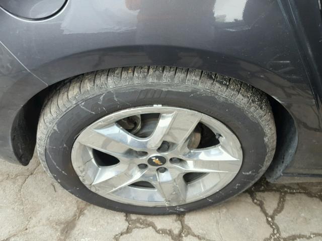 1G1ZC5E13BF307846 - 2011 CHEVROLET MALIBU 1LT GRAY photo 9