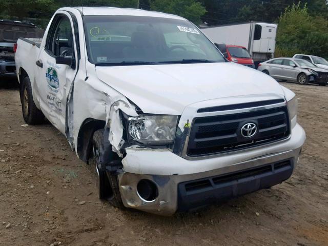 5TFJM5F19BX001230 - 2011 TOYOTA TUNDRA WHITE photo 1