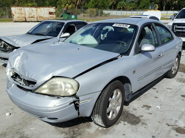 1MEFM55S92A600145 - 2002 MERCURY SABLE LS P GRAY photo 2