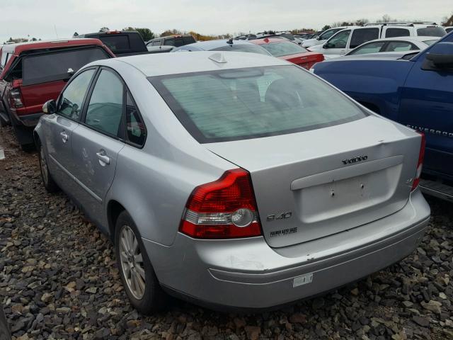 YV1MS382252109049 - 2005 VOLVO S40 2.4I SILVER photo 3