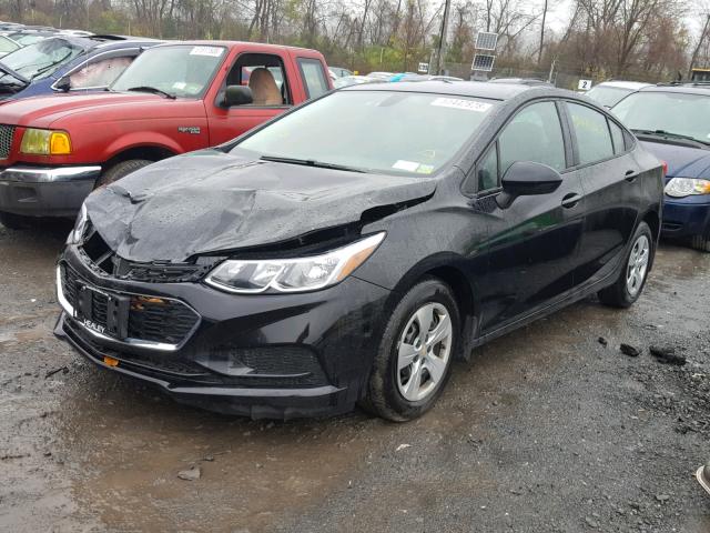 1G1BC5SM4J7157495 - 2018 CHEVROLET CRUZE LS BLACK photo 2