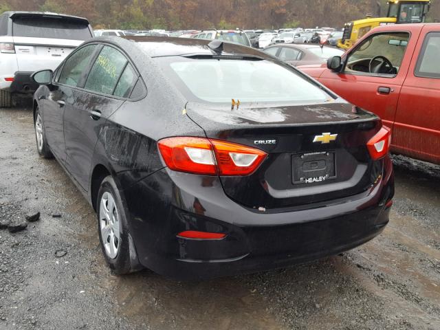 1G1BC5SM4J7157495 - 2018 CHEVROLET CRUZE LS BLACK photo 3