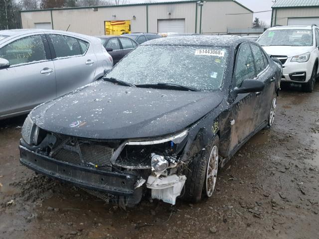 YS3FB49Y281104055 - 2008 SAAB 9-3 2.0T BLACK photo 2