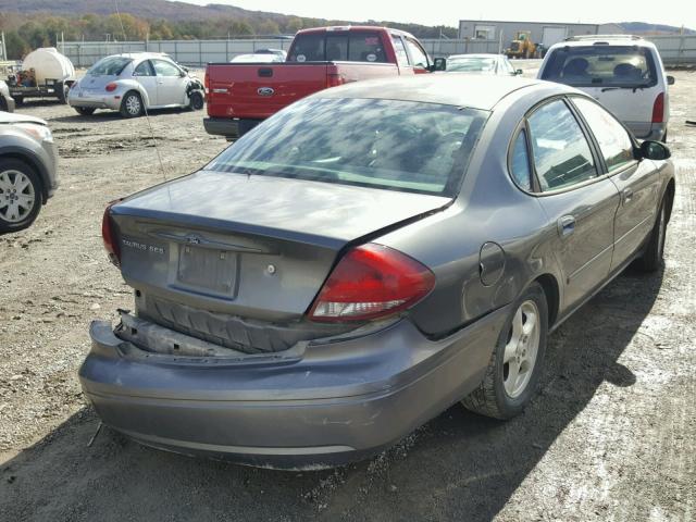 1FAFP55UX4G114542 - 2004 FORD TAURUS SES GRAY photo 4