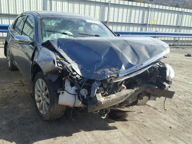 1C3CCBCG1DN738556 - 2013 CHRYSLER 200 LIMITE GRAY photo 1