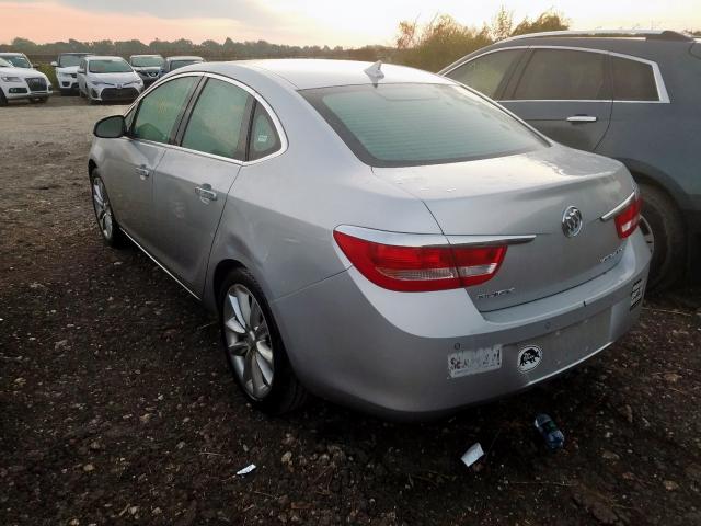 1G4PR5SK3E4118247 - 2014 BUICK VERANO CON SILVER photo 3