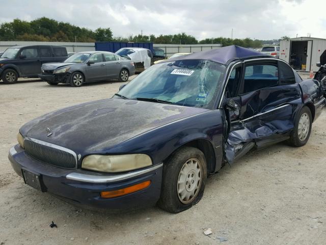 1G4CW52K6W4609923 - 1998 BUICK PARK AVENU BLUE photo 2