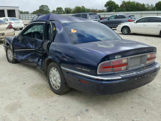 1G4CW52K6W4609923 - 1998 BUICK PARK AVENU BLUE photo 3