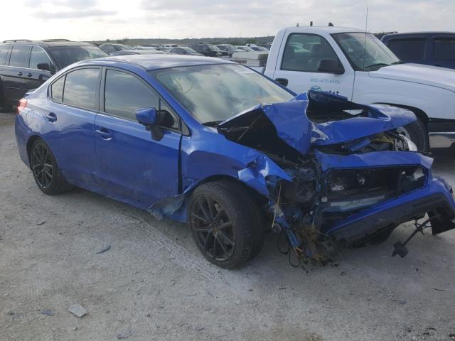 JF1VA1B66J9829782 - 2018 SUBARU WRX BLUE photo 1