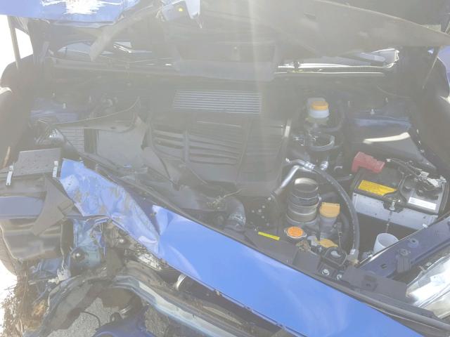 JF1VA1B66J9829782 - 2018 SUBARU WRX BLUE photo 7