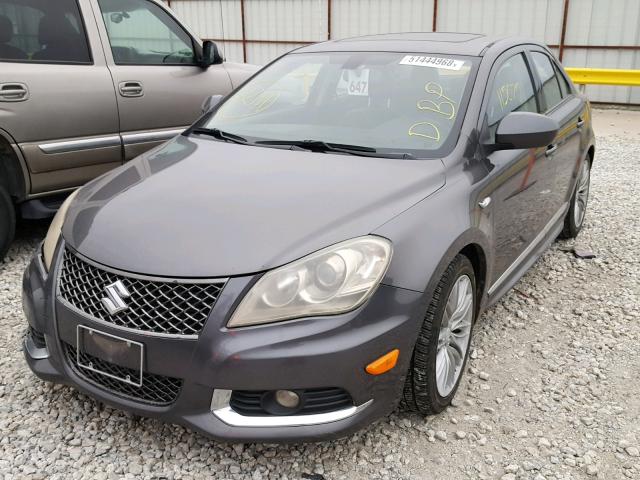 JS2RE9A8XB6110352 - 2011 SUZUKI KIZASHI SP GRAY photo 2