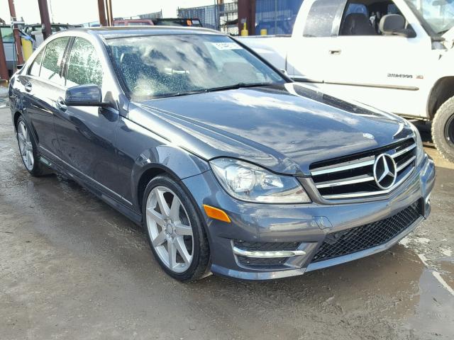 WDDGF4HB5EG238523 - 2014 MERCEDES-BENZ C250 GRAY photo 1