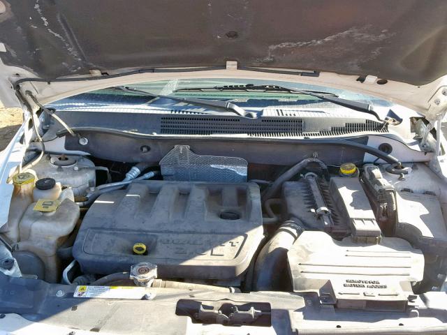 1B3HB48B47D563938 - 2007 DODGE CALIBER SX WHITE photo 7