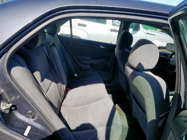 1HGCM56497A196714 - 2007 HONDA ACCORD LX GRAY photo 6