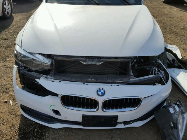 WBA8D9G39HNU62810 - 2017 BMW 330 XI WHITE photo 7