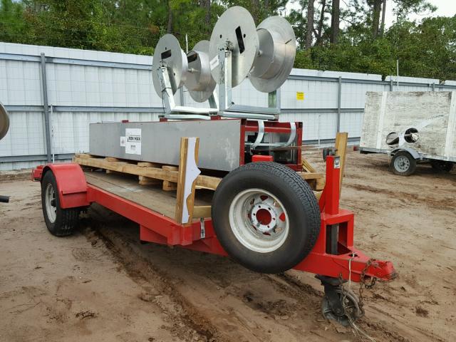 CTLEC5126VS008813 - 1997 TRAL TRAILER RED photo 1