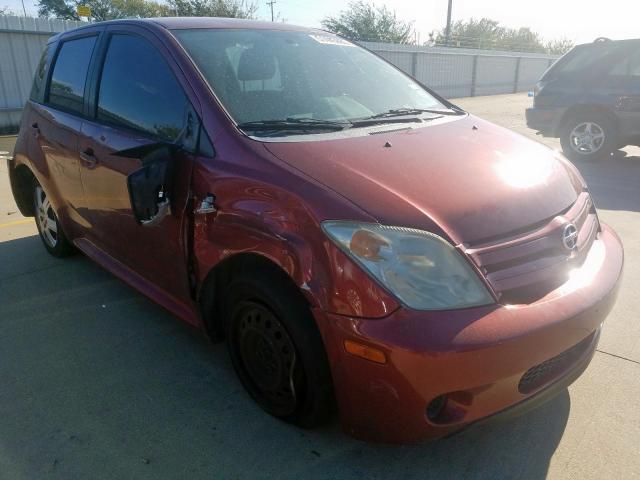 JTKKT624560165336 - 2006 TOYOTA SCION XA RED photo 1