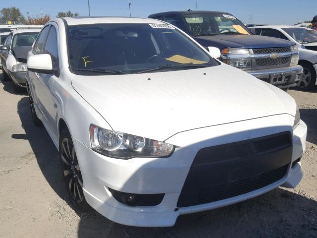 JA3AU86W29U017664 - 2009 MITSUBISHI LANCER GTS WHITE photo 1