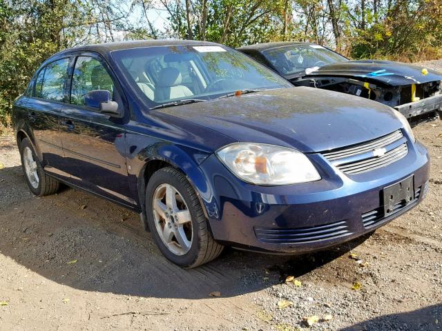 1G1AT58H997292764 - 2009 CHEVROLET COBALT LT BLUE photo 1