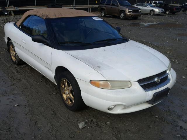 3C3EL55H7WT292075 - 1998 CHRYSLER SEBRING JX WHITE photo 1