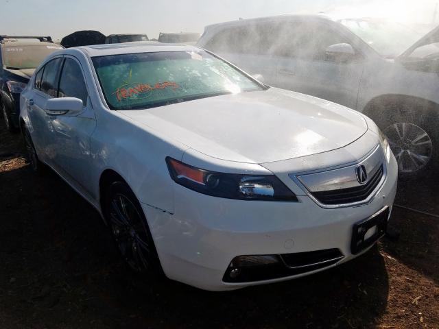 19UUA8F32EA002107 - 2014 ACURA TL SE WHITE photo 1