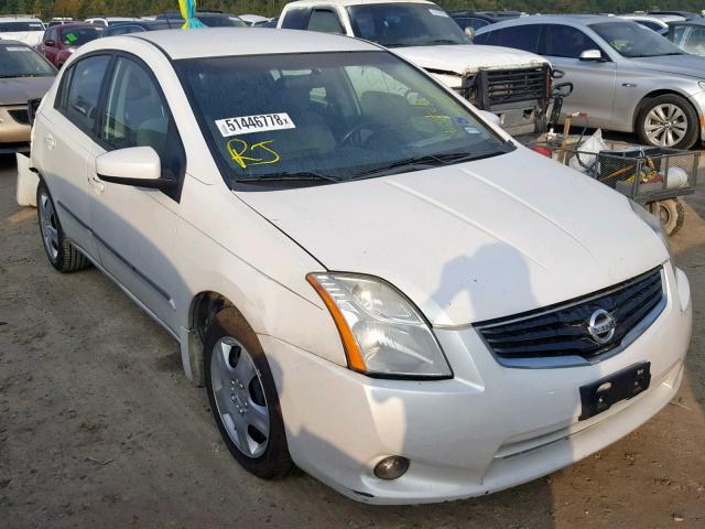 3N1AB6AP5CL707327 - 2012 NISSAN SENTRA 2.0 WHITE photo 1