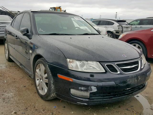 YS3FD46Y871145013 - 2007 SAAB 9-3 2.0T BLACK photo 1