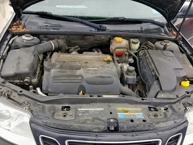 YS3FD46Y871145013 - 2007 SAAB 9-3 2.0T BLACK photo 7