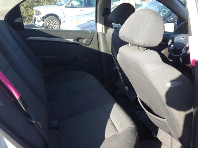 KL1TD56687B150258 - 2007 CHEVROLET AVEO BASE Gümüş foto 6