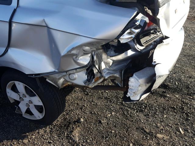 KL1TD56687B150258 - 2007 CHEVROLET AVEO BASE Gümüş foto 9