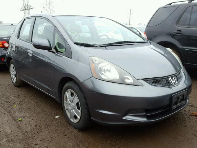 JHMGE8H38CS008321 - 2012 HONDA FIT GRAY photo 1