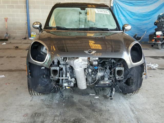 WMWZC5C54CWL57375 - 2012 MINI COOPER S C GRAY photo 9