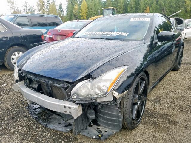 JN1CV6EK0CM423706 - 2012 INFINITI G37 BASE BLACK photo 2