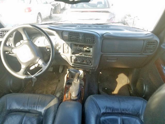 1GHDT13W9Y2279005 - 2000 OLDSMOBILE BRAVADA SILVER photo 9